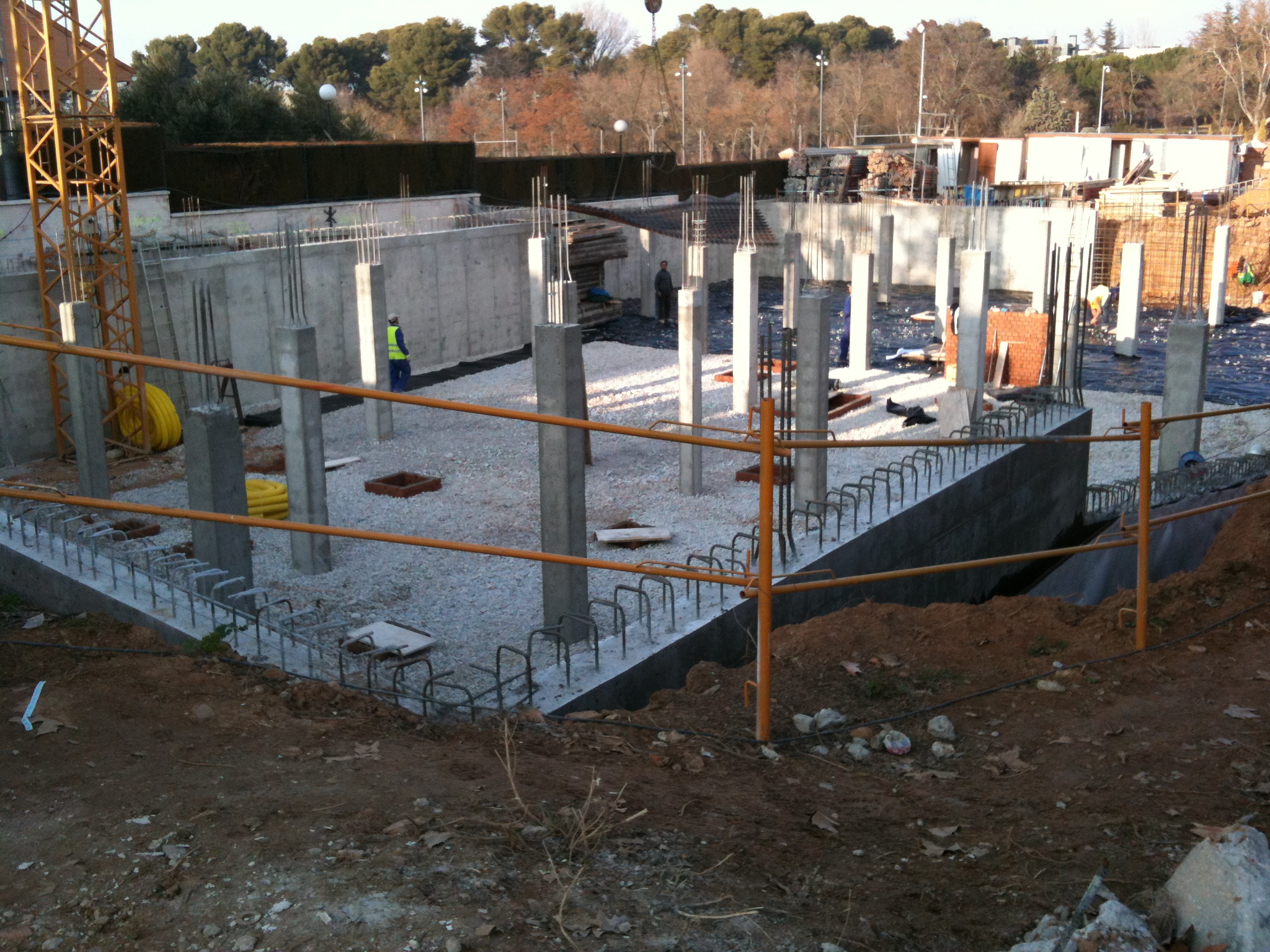 ESTADO DE LA OBRA DEL CENTRO A 26-01-2012